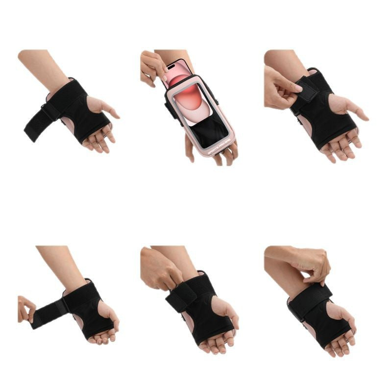 Outdoor Sports Mobile Phone Arm Bag Fitness Fishing Mountaineering Men's Multifunctional Shoulder Crossbody Bag Waterproof Arm Arm Cover - image 5