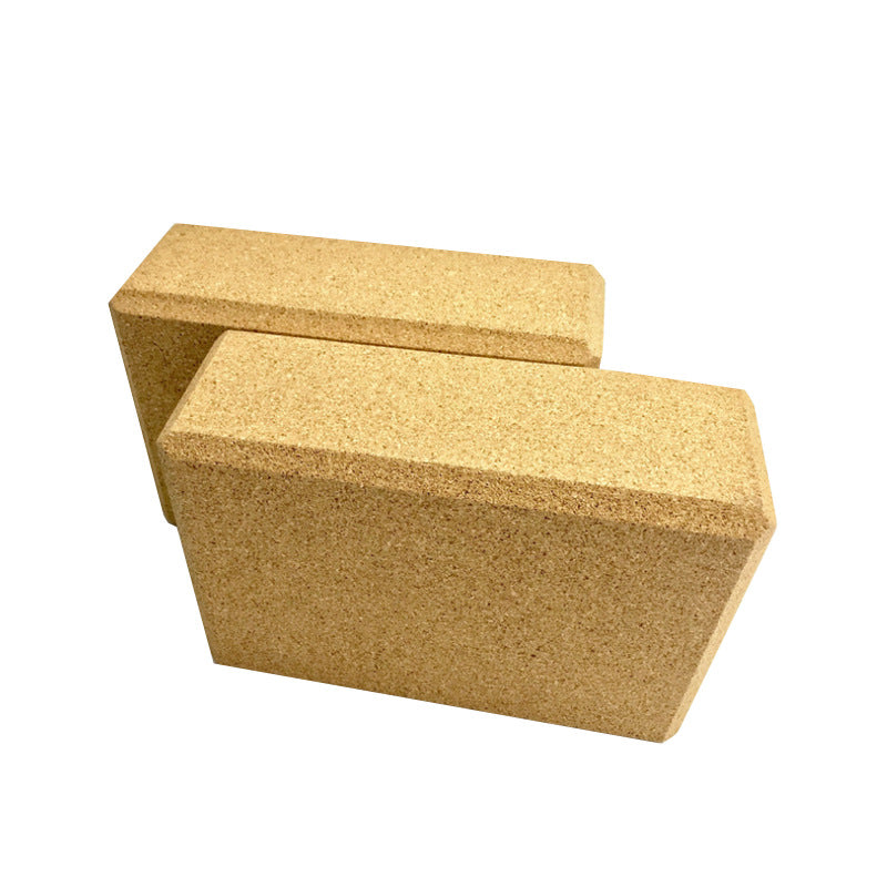 Natural Cork Yoga Bricks High Density