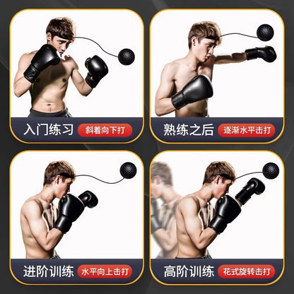 Head-Mounted Boxing Reaction Ball, Concentration and Attention Training Ball, Fitness Rebound Speed Ball, Concentration Training - image 5
