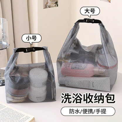 Waterproof Wash Storage Bag Large Capacity Travel Outdoor Swimming Fitness Women Bath Pocket Bath Portable Handbag - image 1