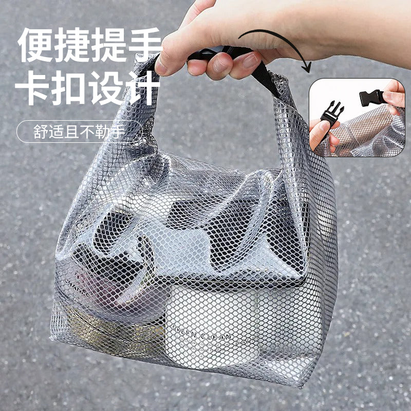 Waterproof Wash Storage Bag Large Capacity Travel Outdoor Swimming Fitness Women Bath Pocket Bath Portable Handbag - image 3
