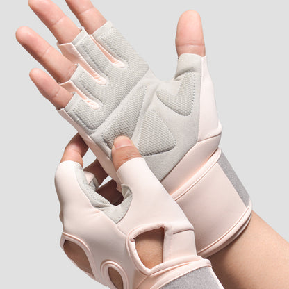 Spot Weightlifting Fitness Gloves Breathable Non-Slip Wrist Support Sports Dumbbell Half-Finger Sports Gloves Summer Thin Style - image 2