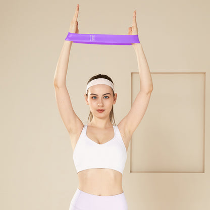 Resistance Band Yoga Band Elastic Band Fitness Training Hip Pull Band Sports Squat Dance Elastic Ring Stretch Band - image 3