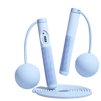 Rope skipping wire rope load ball dual-purpose counting rope skipping entrance examination fitness sports supplies wholesale load cordless rope skipping - image 5