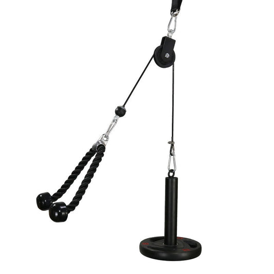 Homemade Fitness Equipment Home High Pull-down Training Equipment Wire Rope Pulley Accessories Pull Belt Triceps Brachii - image 1