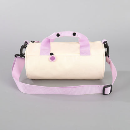 Yoga Dance Sports Bag, Large-Capacity Cylindrical Cross-Body Fitness Bag, Shopping and Commuting Short-Distance Travel Bag, Can Be Printed with Logo - image 3