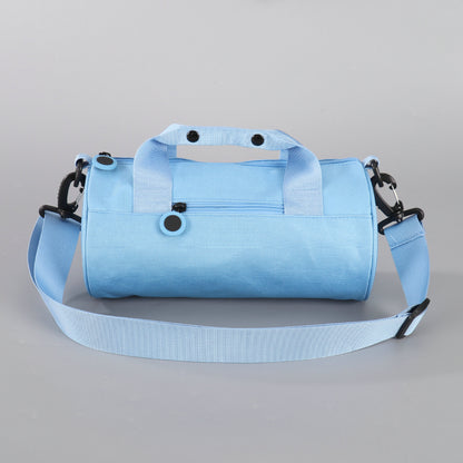 Yoga Dance Sports Bag, Large-Capacity Cylindrical Cross-Body Fitness Bag, Shopping and Commuting Short-Distance Travel Bag, Can Be Printed with Logo - image 4