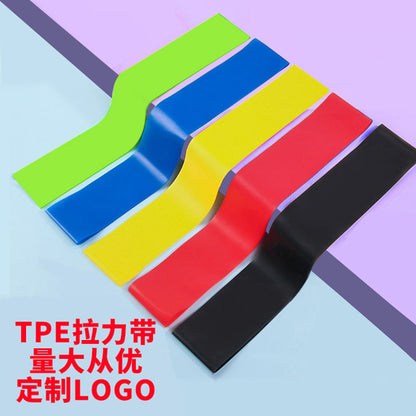 Elastic Loop Yoga Resistance Band Fitness Exercise Training Resistance Band Hip Lift Stretching Squat Resistance Loop - image 3
