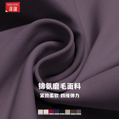 Zechuang Cross-border Sanding High Waist Yoga Trousers Tight Wide Leg Bell Pants Running Sports Fitness Micro-pants 5061 - image 4