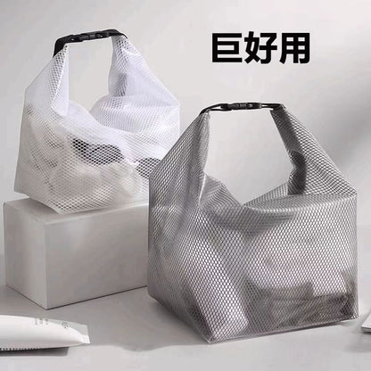 Waterproof Storage Bag Fitness Clothing Swimming Bathroom Large Capacity Drawstring Bag Men and Women Outdoor Travel Toiletry Bag Small - image 1