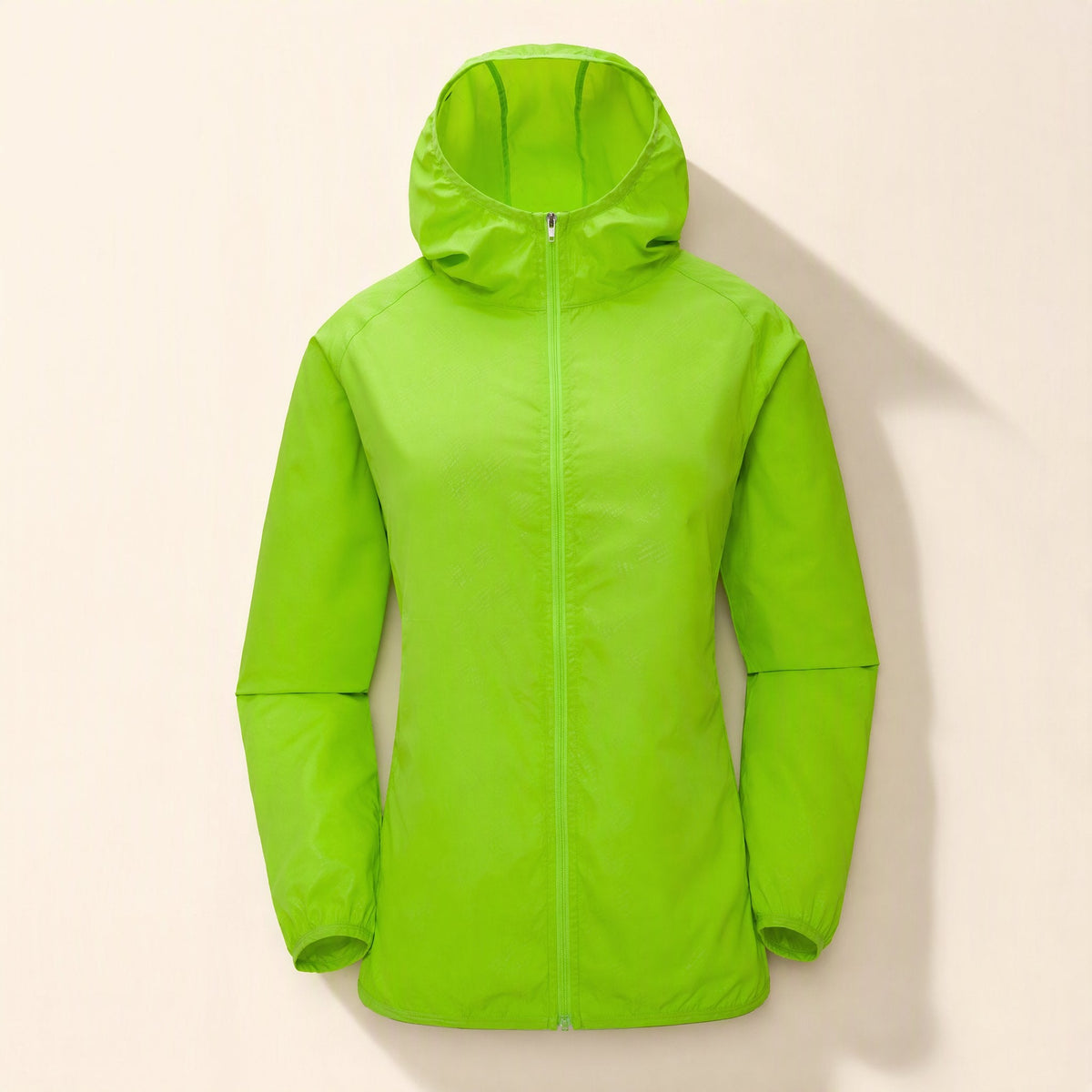 Adult hooded polyester sun protection clothing with a solid-color pattern - view 5