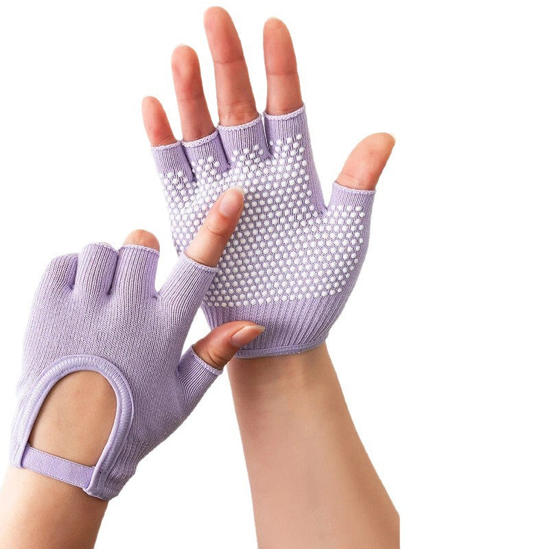 Yoga Gloves Professional Non-Slip Women's Aerial Yoga Pilates Sports Fitness Gloves Equipment Training Auxiliary Gloves - image 5
