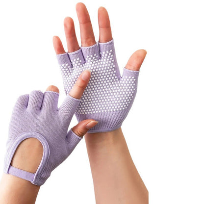 Yoga Gloves Professional Non-Slip Women's Aerial Yoga Pilates Sports Fitness Gloves Equipment Training Auxiliary Gloves - image 5
