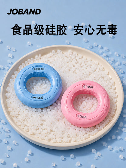 Silicone Grip Strength Ball Grip Circle Training Exercise Five-Finger Strength Rehabilitation Training Grip Circle Exercise Fingers - image 3
