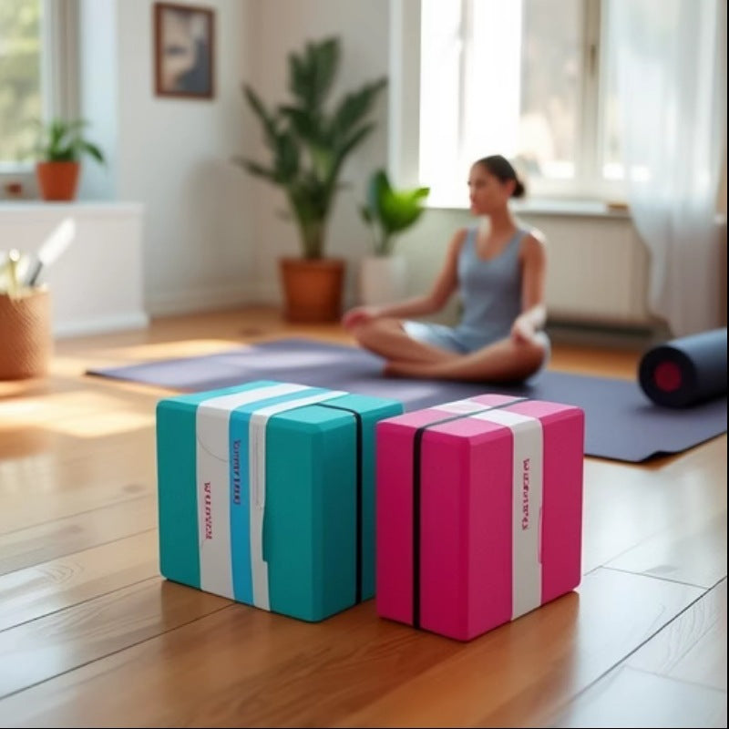 420g Yoga Block for Adults, Eco-Friendly Eva Material, Non-Slip, Pressure-Resistant, Beginner Dance Wholesale, Thickened and Wear-Resistant - image 4