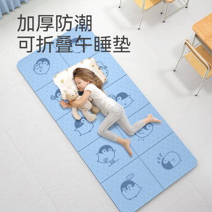 Tpe Foldableing Yoga Mat for Sleeping, Student Nap, Portable Lunch Break Mat, Thickeneded, Non-Slip, Moisture-Proof, Sports Dual-Purpose - image 1