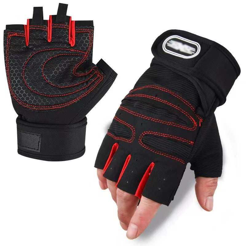 Half-Finger Gloves for Men and Women Protective Training Iron Yoga Fitness Cycling Mountaineering Driving Sports Outdoor Gloves Wholesale - image 1