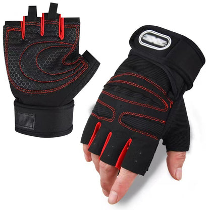 Half-Finger Gloves for Men and Women Protective Training Iron Yoga Fitness Cycling Mountaineering Driving Sports Outdoor Gloves Wholesale - image 1
