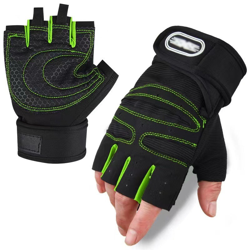 Half-Finger Gloves for Men and Women Protective Training Iron Yoga Fitness Cycling Mountaineering Driving Sports Outdoor Gloves Wholesale - image 3