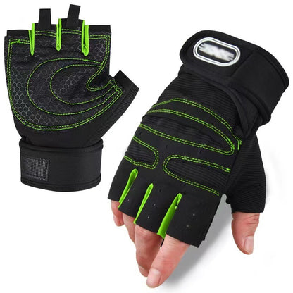 Half-Finger Gloves for Men and Women Protective Training Iron Yoga Fitness Cycling Mountaineering Driving Sports Outdoor Gloves Wholesale - image 3