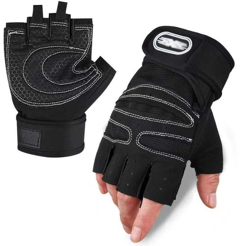 Half-Finger Gloves for Men and Women Protective Training Iron Yoga Fitness Cycling Mountaineering Driving Sports Outdoor Gloves Wholesale - image 4