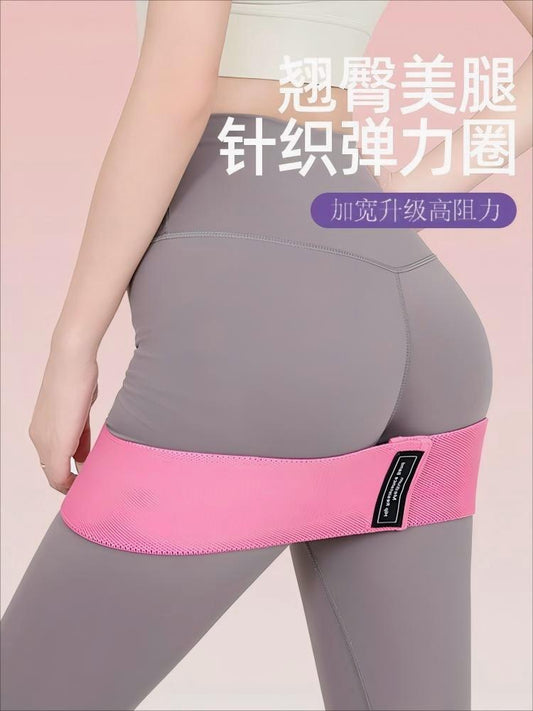 Elastic Band Hip Training Buttocks Shaping Fitness Female Peach Butt Trainer Beautiful Buttocks Yoga Resistance Band Buttocks Circle - image 1