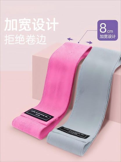 Elastic Band Hip Training Buttocks Shaping Fitness Female Peach Butt Trainer Beautiful Buttocks Yoga Resistance Band Buttocks Circle - image 2
