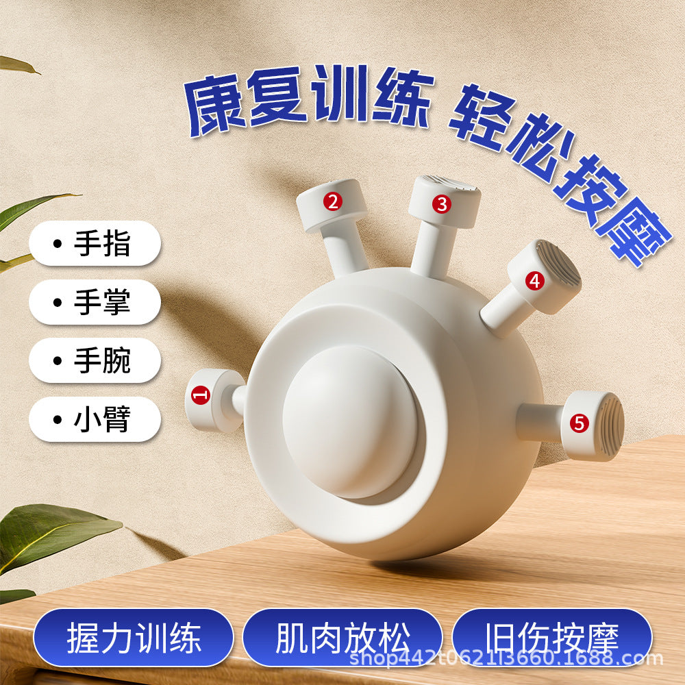 Eagle Claw Five-Finger Finger Strengthener Exercise Decompression Finger Press Ball Grip Ball Fitness Training Equipment Wrist Grip Strengthener - image 3