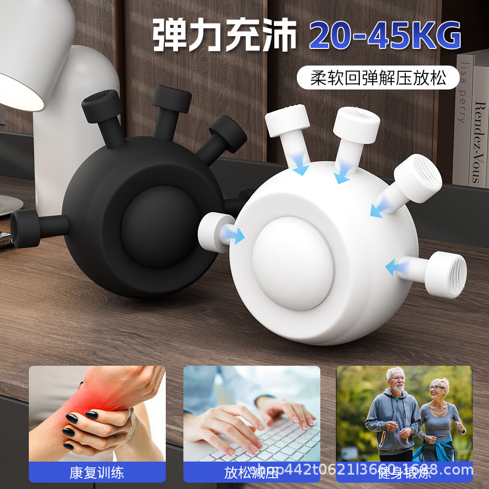 Eagle Claw Five-Finger Finger Strengthener Exercise Decompression Finger Press Ball Grip Ball Fitness Training Equipment Wrist Grip Strengthener - image 4