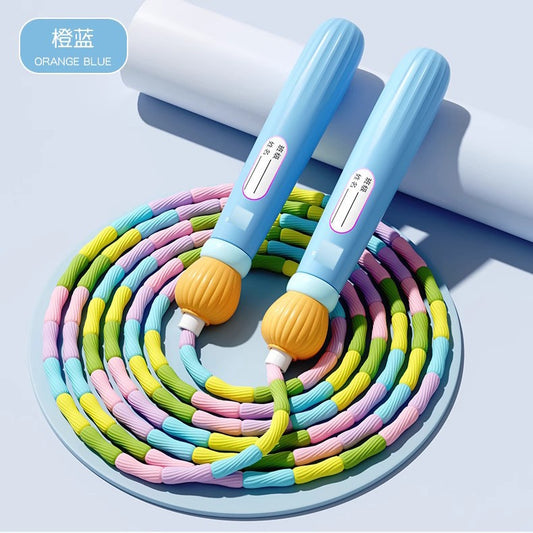 Pumpkin Head Bamboo Skipping Rope Lantern Bamboo Skipping Rope First Grade Fitness Rope Skipping Rope Kidsren's Exam Primary School Students - image 2