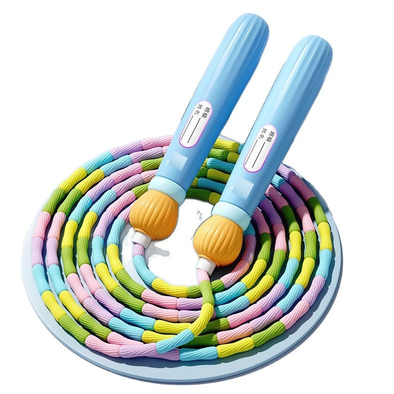 Pumpkin Head Bamboo Skipping Rope Lantern Bamboo Skipping Rope First Grade Fitness Rope Skipping Rope Kidsren's Exam Primary School Students - image 5