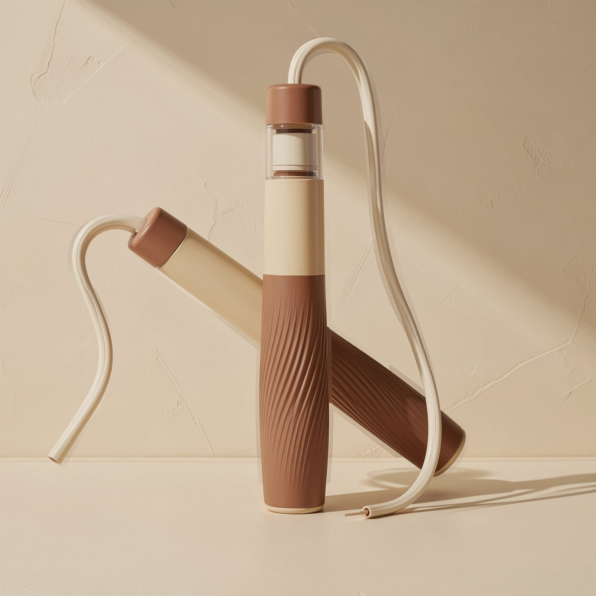 ABS segmented-bearing skipping rope