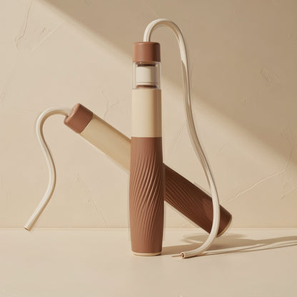 ABS segmented-bearing skipping rope