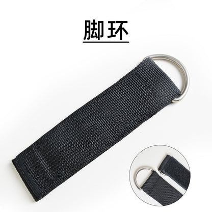 Elastic Band Door Buckle Tension Rope Set Accessories Ankle Band Resistance Band Training Sports Fitness Equipment - image 2