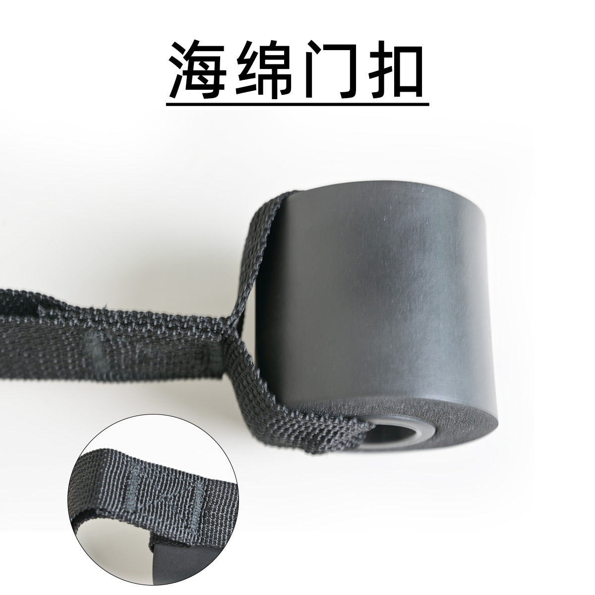 Elastic Band Door Buckle Tension Rope Set Accessories Ankle Band Resistance Band Training Sports Fitness Equipment - image 4