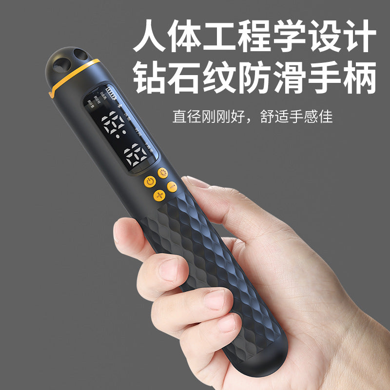 Intelligent Counting Skipping Rope, Rechargeable Weight-Bearing Ropeless Skipping Rope, Fitness-Specific Steel Wire Skipping Rope, Supports English Display - image 3