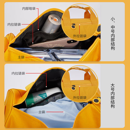Cross-Border Kidsren's Travel Bag Casual Satchel Luggage Bag Lightweight Dance Fitness Swimming Shoulder Travel Bag Logo - image 3