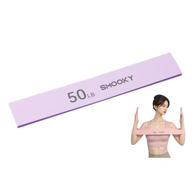 Smooky Elastic Band Fitness Women's Resistance Band Strength Training Yoga Hip Lift Band Hip Shaping - image 5