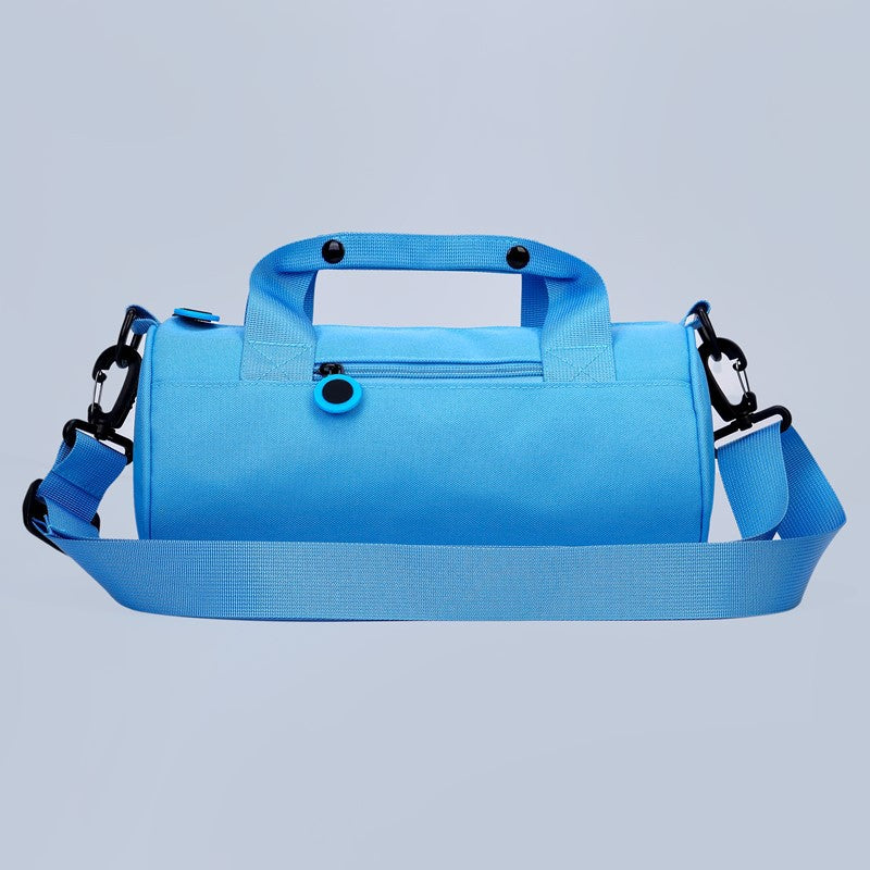 Cross-Border Customized Cylindrical Sports Fitness Travel Bag Waterproof Large Capacity Portable Crossbody Travel Yoga Leisure Bag - image 4