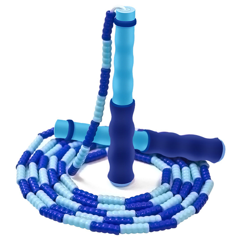 Children's Bamboo Jump Rope for Elementary School Students, Beginner Training, Soft Beads, Knot-Free, Adjustable, Special Jump Rope - image 5