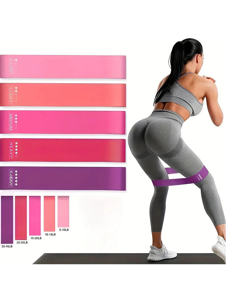 Elastic Band Yoga Fitness Resistance Band Resistance Circle Training Resistance Band Hip Lift Training Band Resistance Circle - image 1