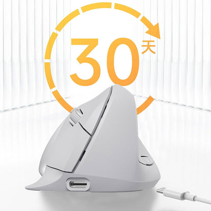 Wireless Bluetooth Vertical Mouse, Ergonomic Vertical Mouse with Silent Buttons, Convenient for Office Use, Comfortable Grip - image 3