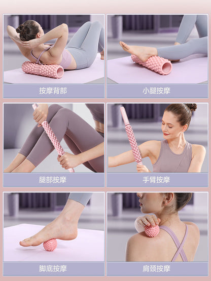 Foam Roller for Muscle Relaxation, Professional Massage Roller, Fitness Equipment, Not a Slimming Tool, Wolf Tooth Roller, Yoga Column - image 2