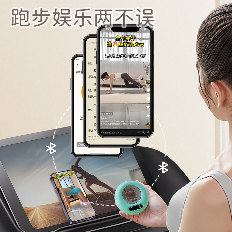 Silicone Grip Strength Ring for Hand Strength Training, Connects to Mobile Phone Via Bluetooth, Can Count Reps, Suitable for Watching Tiktok Videos - image 2