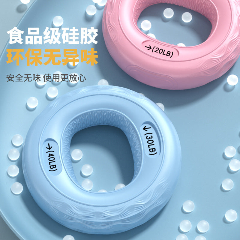 Grip Circle Silicone Double Strength Professional Hand Strength Training Device Finger Rehabilitation Training Grip Ball Grip Strength Device - image 4