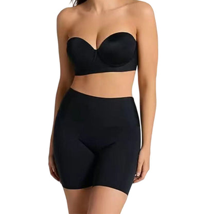 Yoga Pants Summer Thin Style Tummy Control Leggings Can Be Worn Outside for Cycling and Running, Butt-Lifting, Naked-Feel Tummy Control Pants, Safety Shorts for Women - image 4