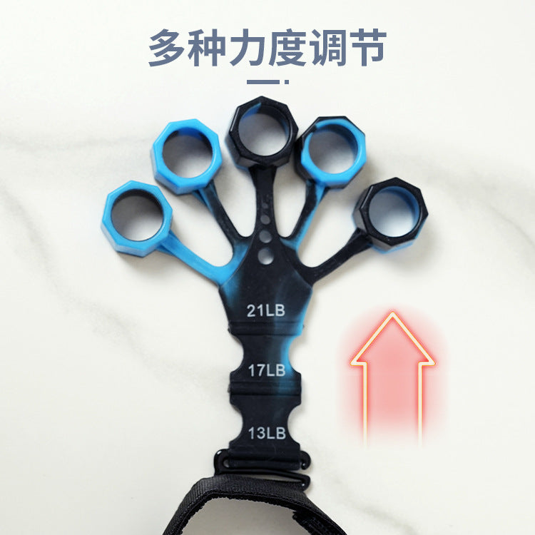 Vein Trainer to Train Finger Flexibility, Rehabilitation Grip Strength Equipment, Five-Finger Finger Strength, Wrist Exercise Strength, Green Vein Arm Training - image 4