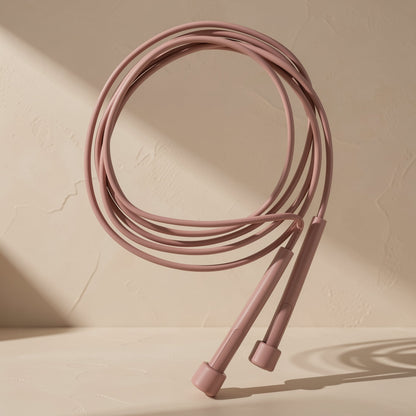 Loopfit PVC skipping rope with adjustable length and plaid-grip handles - view 4
