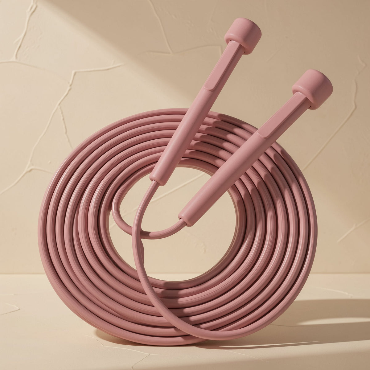 Loopfit PVC skipping rope with adjustable length and plaid-grip handles - view 5