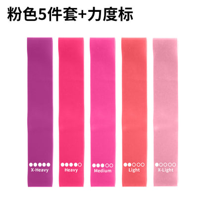 Resistance Loop Stretching Exercise Training Fitness Elastic Band Stretching Band Squat Butt-Lifting Aid Yoga Extra-Large Yoga Mat - image 3